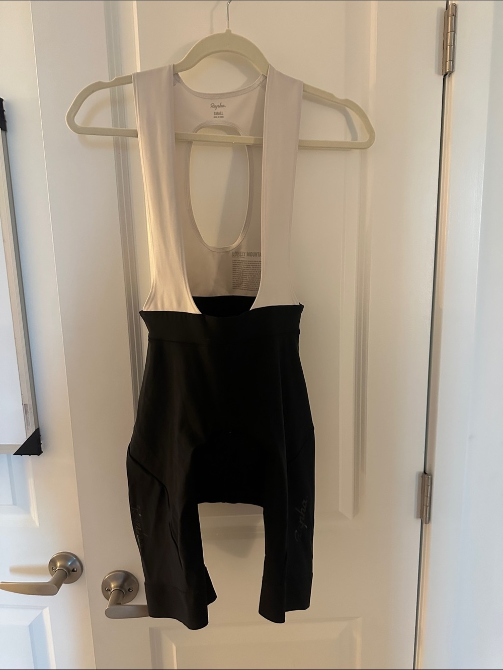 Rapha Black and White Women's Cycling Bib Shorts